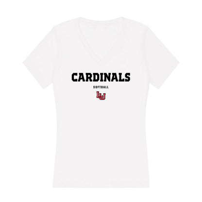 Lamar - NCAA Softball : Cala Wilson - Women's V-Neck T-Shirt-0