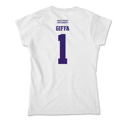 High Point - NCAA Men's Basketball : Kezza Giffa - Classic Shersey Soft Style Women’s T-Shirt-1
