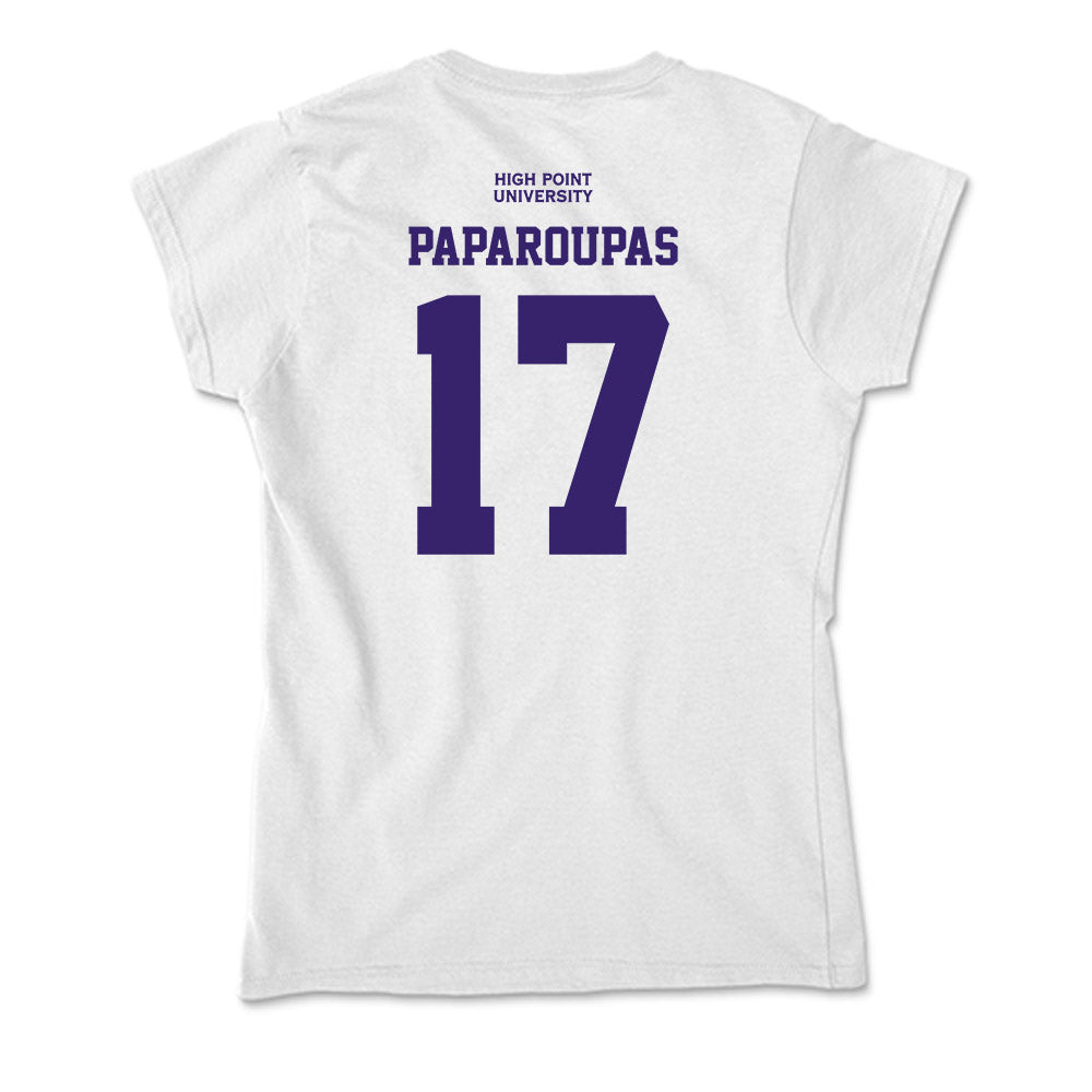 High Point - NCAA Men's Soccer : Angelo Paparoupas - Classic Shersey Soft Style Women’s T-Shirt-1