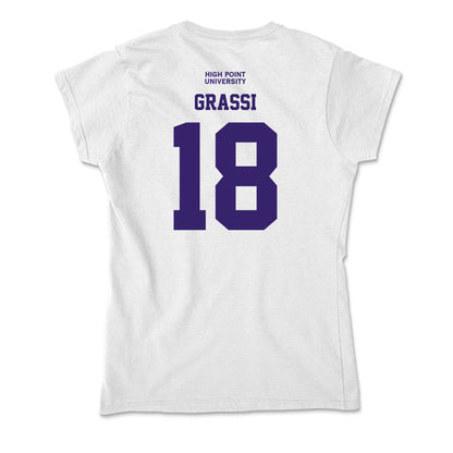 High Point - NCAA Men's Lacrosse : Anthony Grassi - Classic Shersey Soft Style Women’s T-Shirt-1