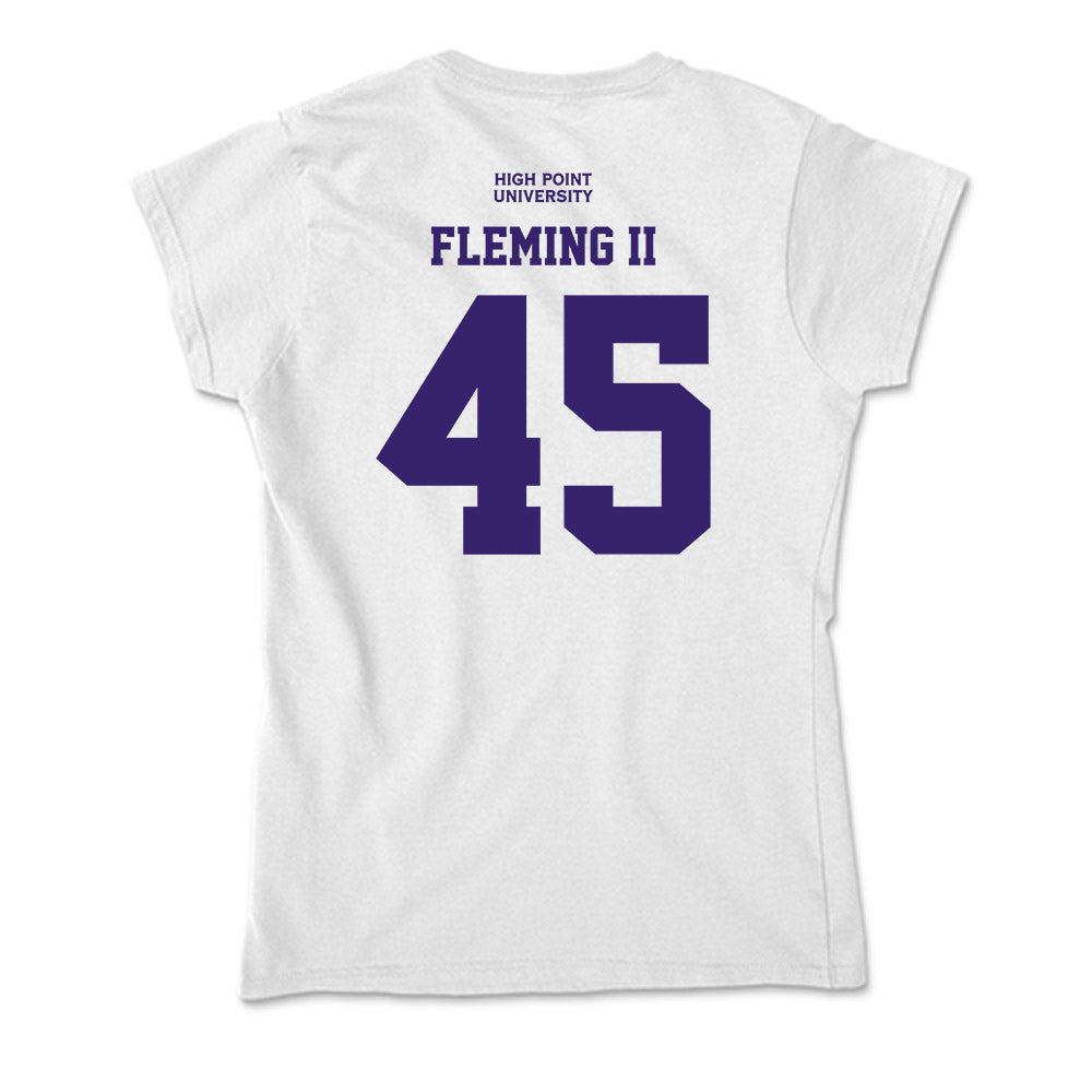 High Point - NCAA Baseball : Dubs Fleming II - Classic Shersey Soft Style Women’s T-Shirt-1