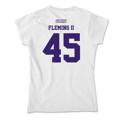 High Point - NCAA Baseball : Dubs Fleming II - Classic Shersey Soft Style Women’s T-Shirt-1