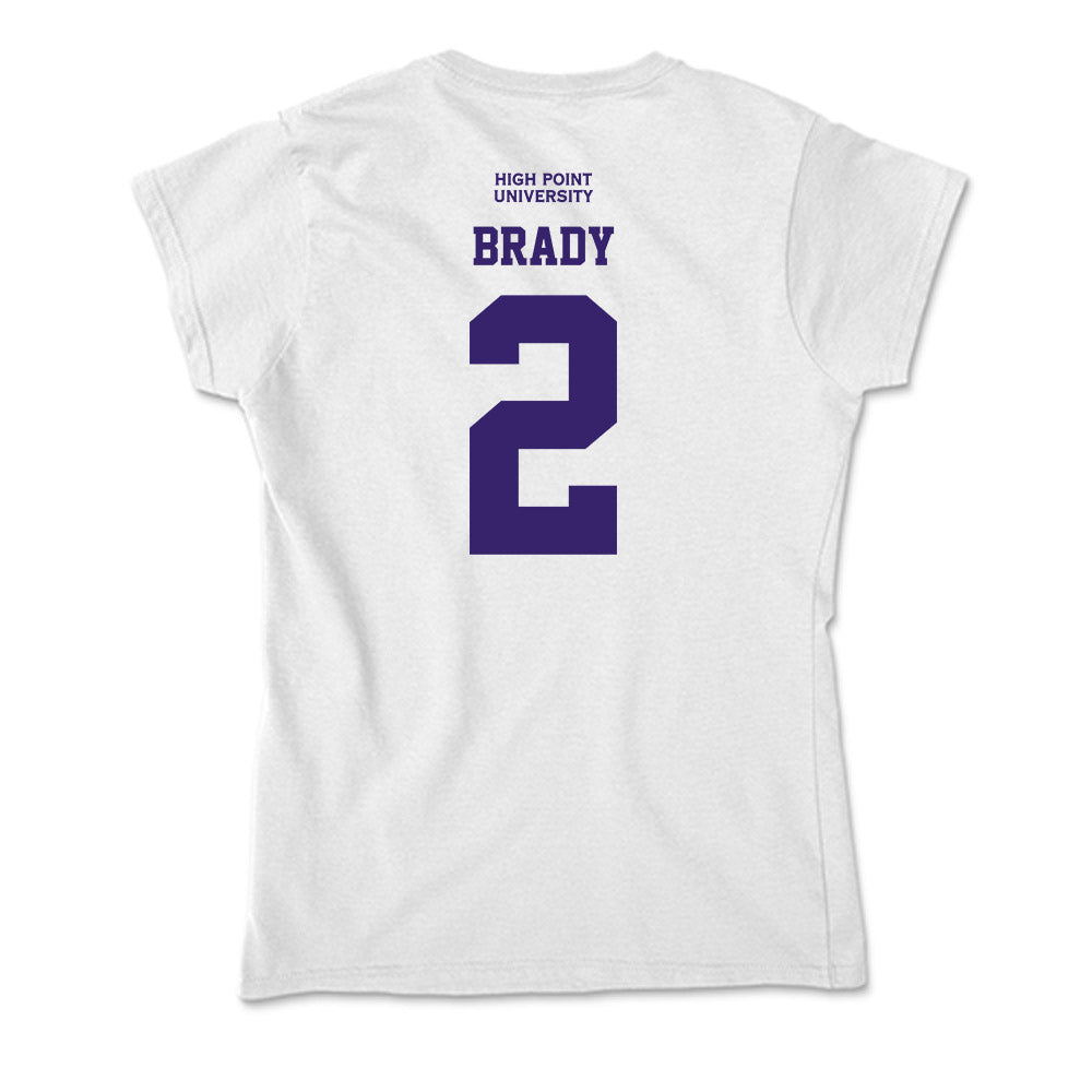 High Point - NCAA Men's Basketball : Vincent Brady - Classic Shersey Soft Style Women’s T-Shirt-1