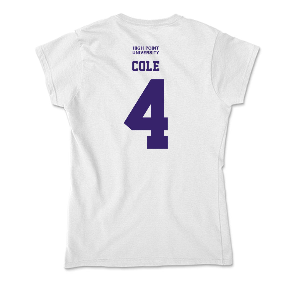 High Point - NCAA Women's Basketball : Sanai Cole - Classic Shersey Soft Style Women’s T-Shirt-1