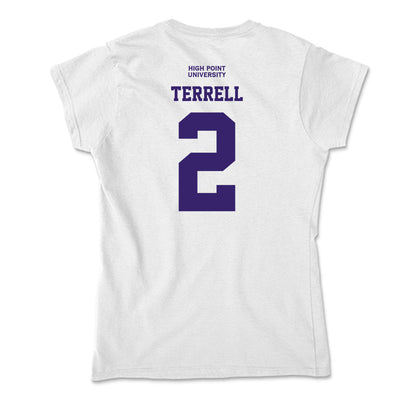 High Point - NCAA Women's Basketball : Nakyah Terrell - Classic Shersey Soft Style Women’s T-Shirt-1