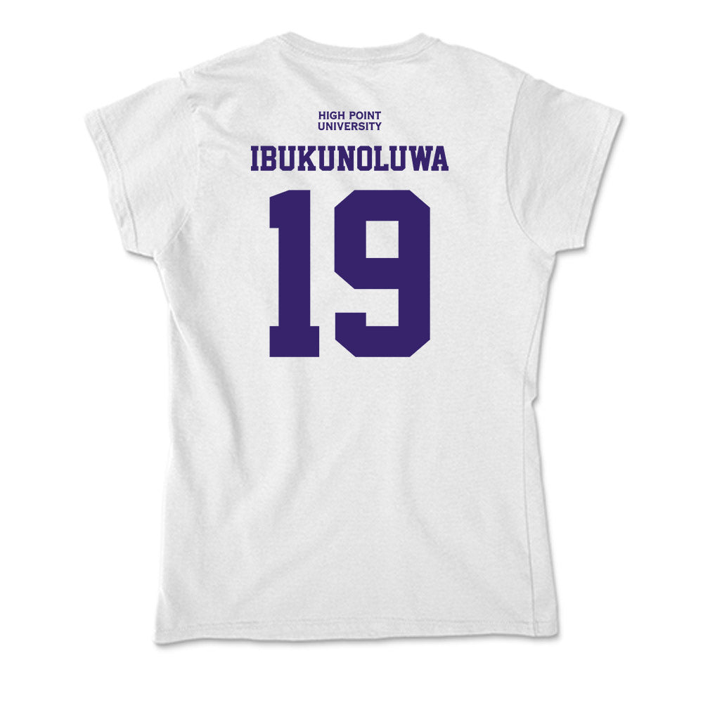 High Point - NCAA Men's Basketball : Josh Ibukunoluwa - Classic Shersey Soft Style Women’s T-Shirt-1