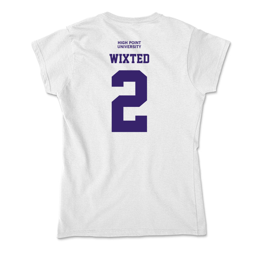 High Point - NCAA Men's Lacrosse : Justin Wixted - Classic Shersey Soft Style Women’s T-Shirt-1
