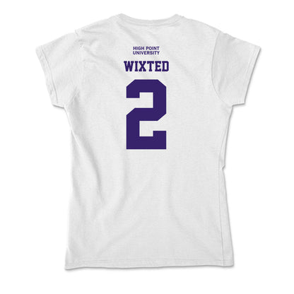 High Point - NCAA Men's Lacrosse : Justin Wixted - Classic Shersey Soft Style Women’s T-Shirt-1