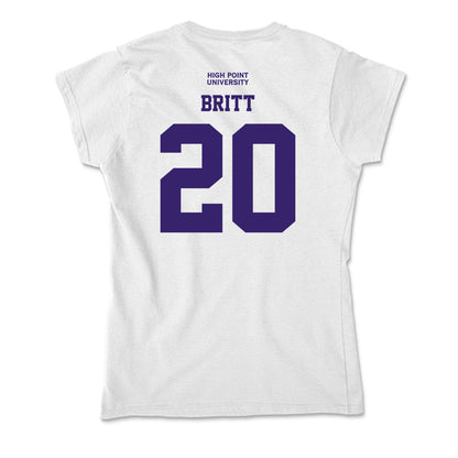 High Point - NCAA Men's Soccer : Caleb Britt - Classic Shersey Soft Style Women’s T-Shirt-1
