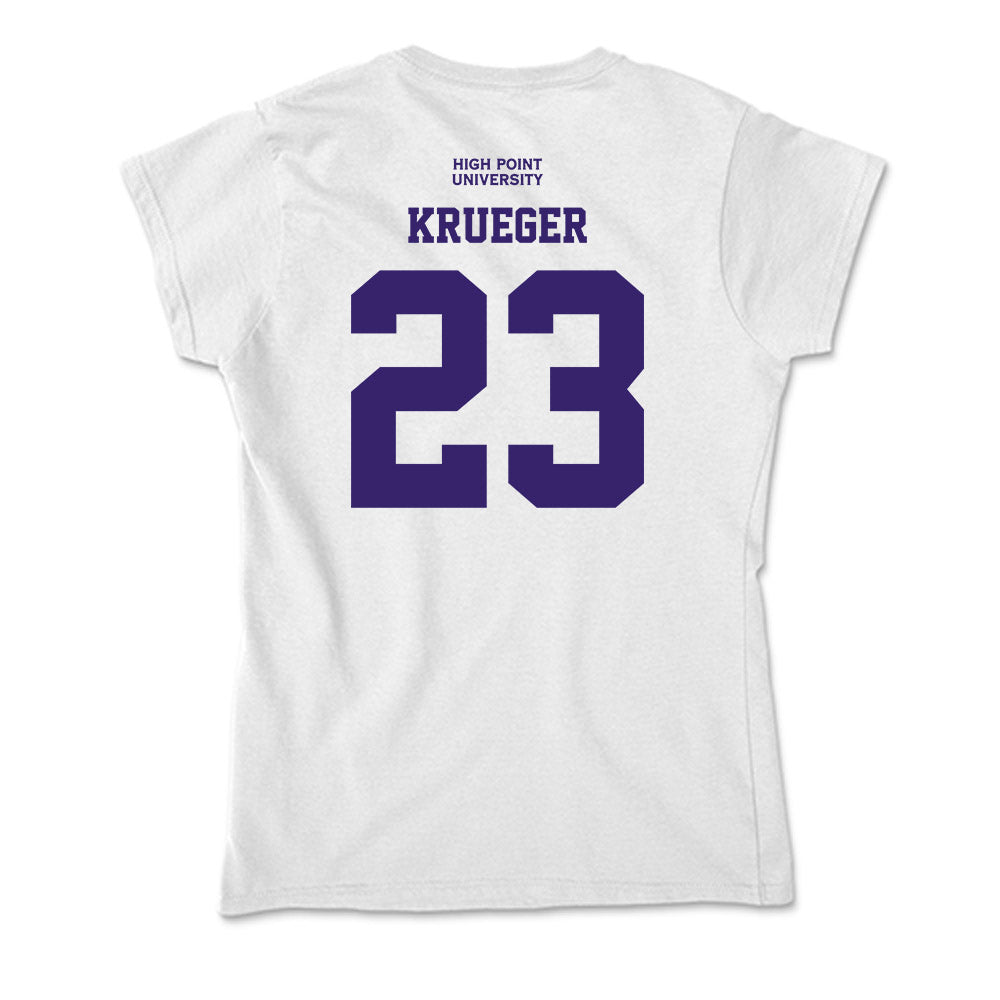 High Point - NCAA Men's Basketball : Kasen Krueger - Classic Shersey Soft Style Women’s T-Shirt-1