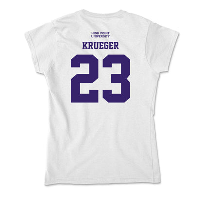 High Point - NCAA Men's Basketball : Kasen Krueger - Classic Shersey Soft Style Women’s T-Shirt-1