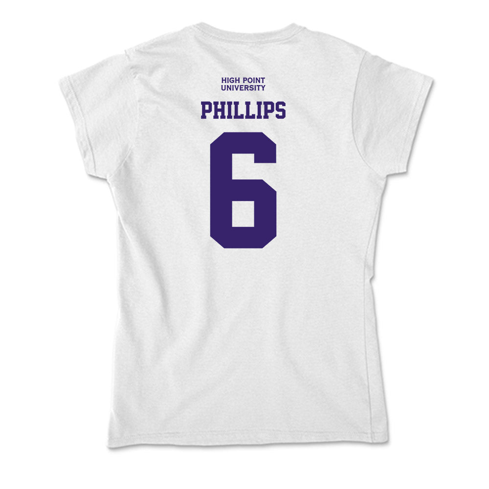 High Point - NCAA Women's Basketball : Dakota Phillips - Classic Shersey Soft Style Women’s T-Shirt-1