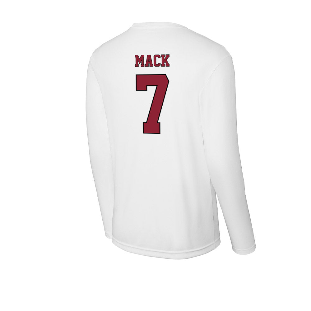 NCCU - NCAA Softball : Simone Mack - Activewear Long Sleeve T-Shirt-1