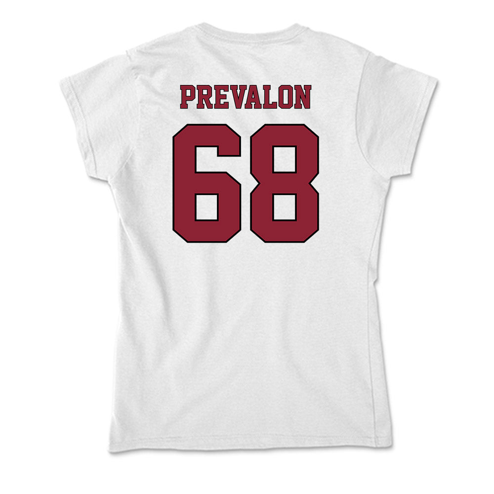 NCCU - NCAA Football : Anthony Prevalon - Soft Style Women’s T-Shirt-1