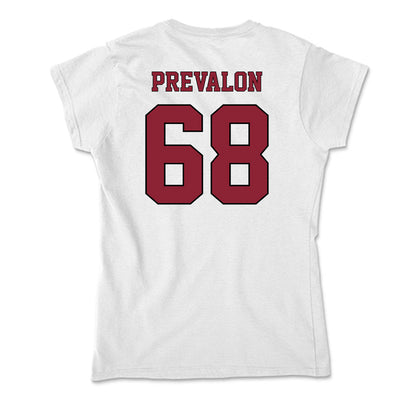 NCCU - NCAA Football : Anthony Prevalon - Soft Style Women’s T-Shirt-1