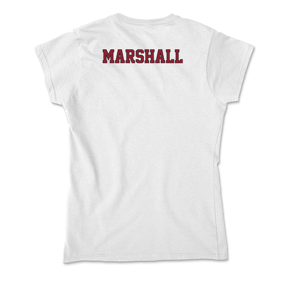 NCCU - NCAA Women's Track & Field : Carson Marshall - Soft Style Women’s T-Shirt-1