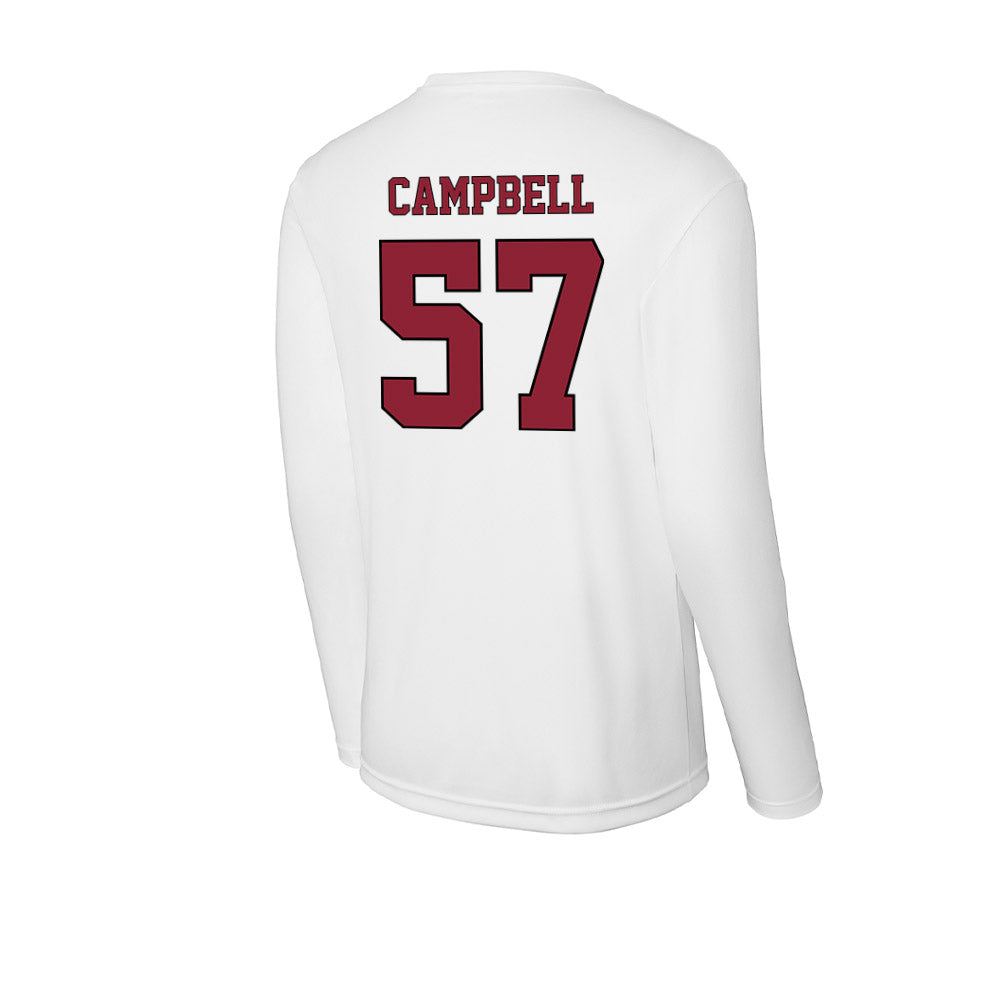 NCCU - NCAA Football : MJ Campbell - Activewear Long Sleeve T-Shirt-1