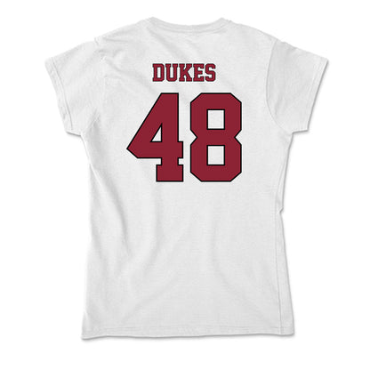 NCCU - NCAA Football : Jahzir Dukes - Soft Style Women’s T-Shirt-1