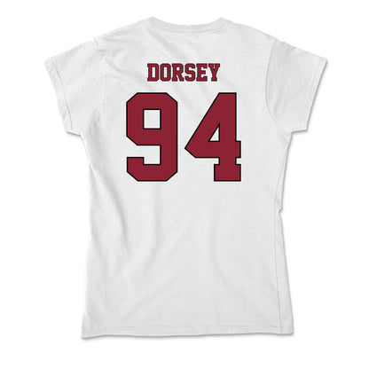 NCCU - NCAA Football : Gary Dorsey - Soft Style Women’s T-Shirt-1