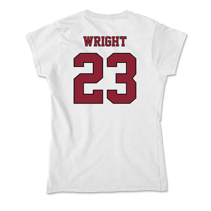 NCCU - NCAA Football : Jovon Wright - Soft Style Women’s T-Shirt-1