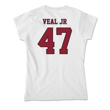NCCU - NCAA Football : Darryl Veal Jr - Soft Style Women’s T-Shirt-1