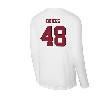 NCCU - NCAA Football : Jahzir Dukes - Activewear Long Sleeve T-Shirt-1