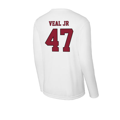NCCU - NCAA Football : Darryl Veal Jr - Activewear Long Sleeve T-Shirt-1