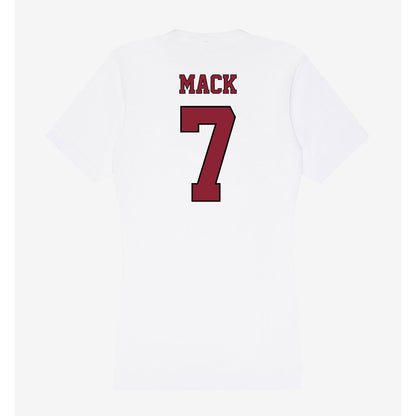 NCCU - NCAA Softball : Simone Mack - Women's V-Neck T-Shirt-1