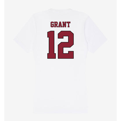 NCCU - NCAA Women's Basketball : Aaliyah Grant - Women's V-Neck T-Shirt-1