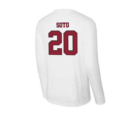 NCCU - NCAA Softball : Sierra Soto - Activewear Long Sleeve T-Shirt-1