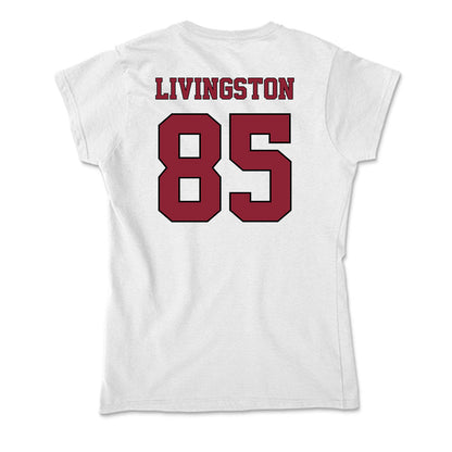 NCCU - NCAA Football : SyRee Livingston - Soft Style Women’s T-Shirt-1