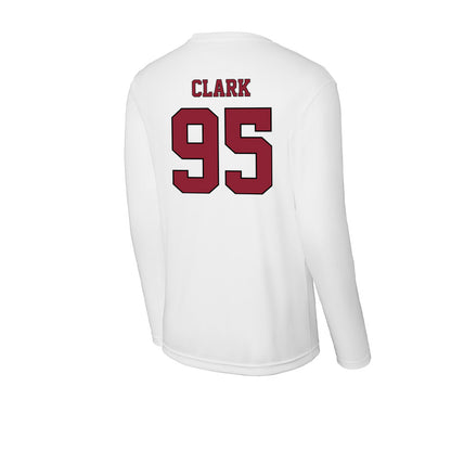 NCCU - NCAA Football : Elijah Clark - Activewear Long Sleeve T-Shirt-1