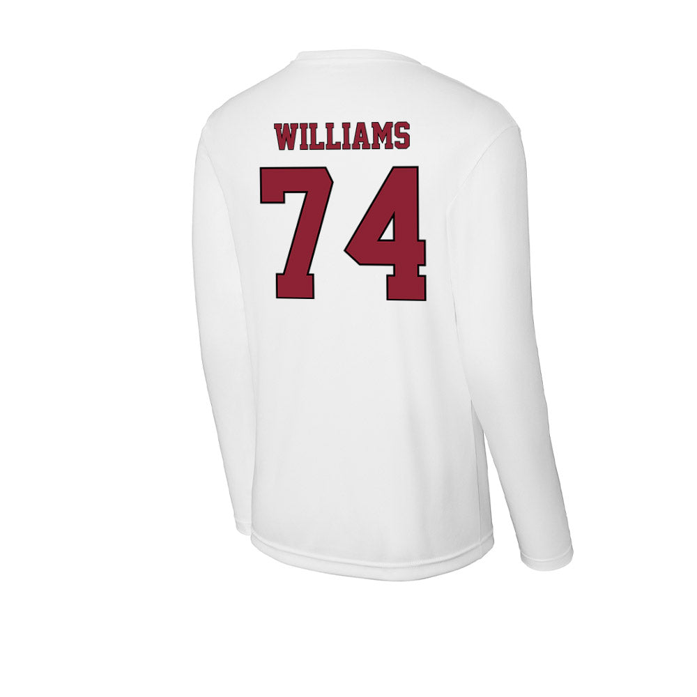 NCCU - NCAA Football : Kerwin Williams - Activewear Long Sleeve T-Shirt-1