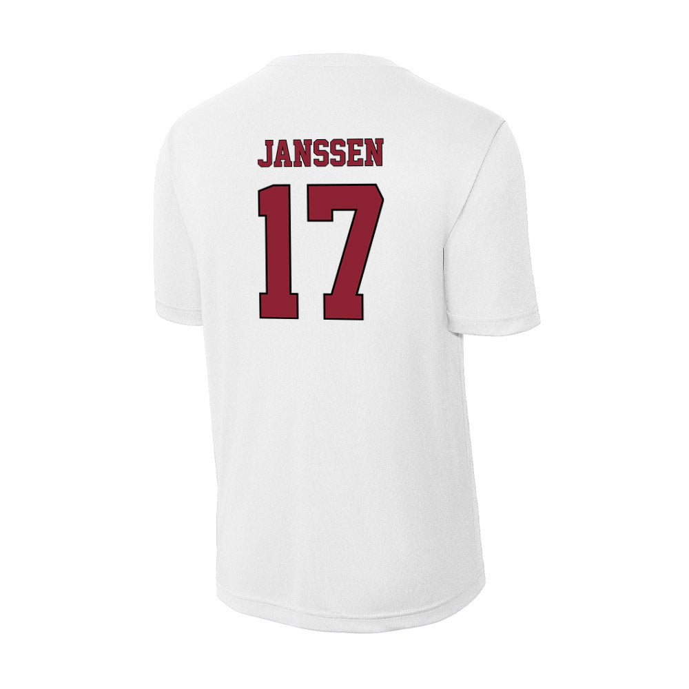 NCCU - NCAA Softball : Madeline Janssen - Activewear T-Shirt-1