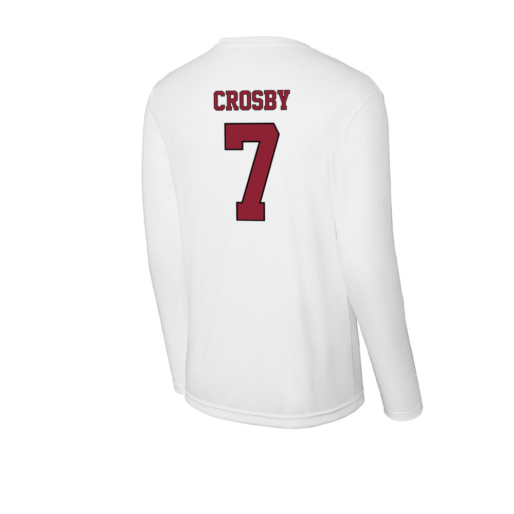 NCCU - NCAA Football : Chanston Crosby - Activewear Long Sleeve T-Shirt-1