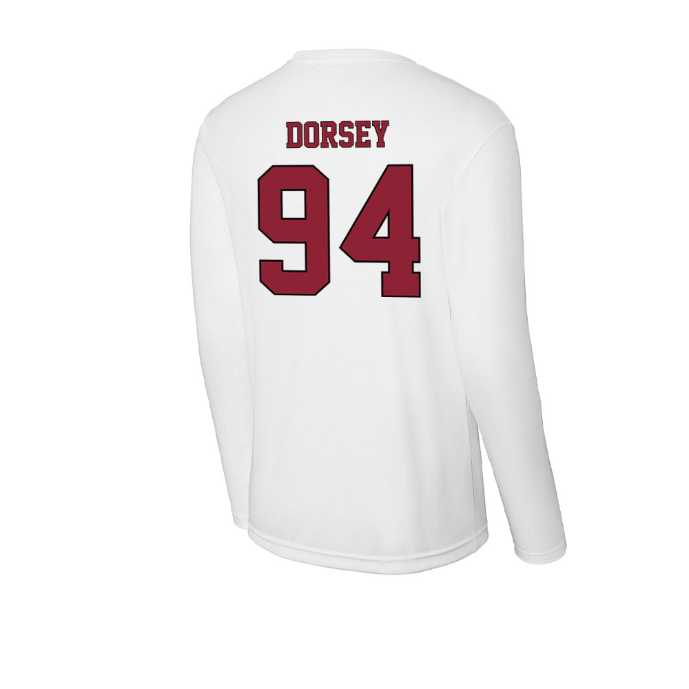 NCCU - NCAA Football : Gary Dorsey - Activewear Long Sleeve T-Shirt-1