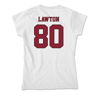 NCCU - NCAA Football : Gerald Lawton - Soft Style Women’s T-Shirt-1