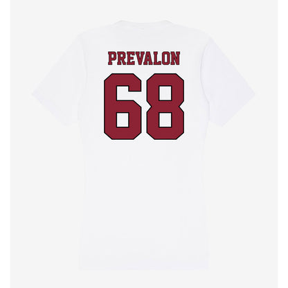 NCCU - NCAA Football : Anthony Prevalon - Women's V-Neck T-Shirt-1