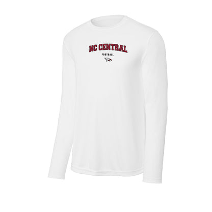 NCCU - NCAA Football : Emmanuel Hill - Activewear Long Sleeve T-Shirt-0