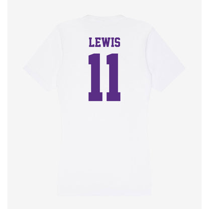 Furman - NCAA Men's Basketball : Gunnar Lewis - Classic Shersey Women's V-Neck T-Shirt-1