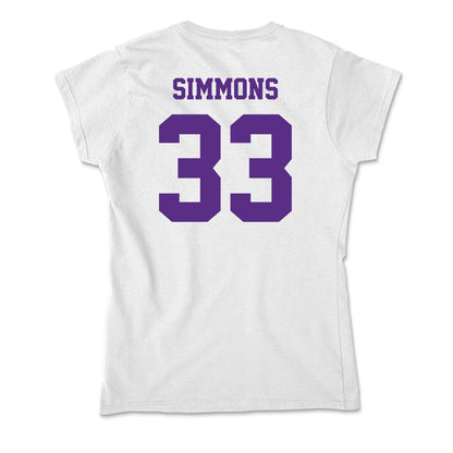 Furman - NCAA Football : Nick Simmons - Classic Shersey Soft Style Women’s T-Shirt-1