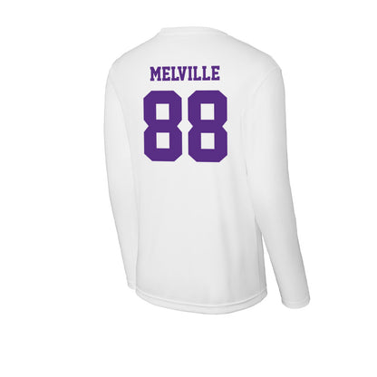 Furman - NCAA Women's Lacrosse : Samantha Melville - Activewear Long Sleeve T-Shirt-1