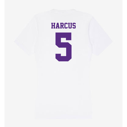 Furman - NCAA Women's Lacrosse : Sophia Harcus - Women's V-Neck T-Shirt-1