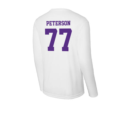 Furman - NCAA Football : Parker Peterson - Classic Shersey Activewear Long Sleeve T-Shirt-1