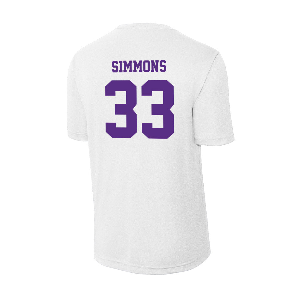 Furman - NCAA Football : Nick Simmons - Classic Shersey Activewear T-Shirt-1