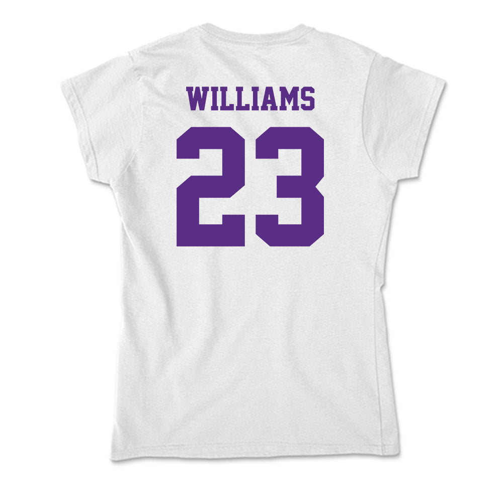 Furman - NCAA Football : Trae Williams - Classic Shersey Soft Style Women’s T-Shirt-1