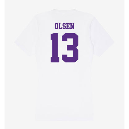 Furman - NCAA Football : Ian Olsen - Women's V-Neck T-Shirt-1