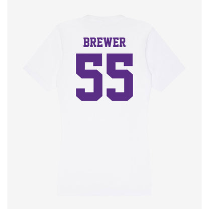 Furman - NCAA Women's Lacrosse : Madigan Brewer - Women's V-Neck T-Shirt-1