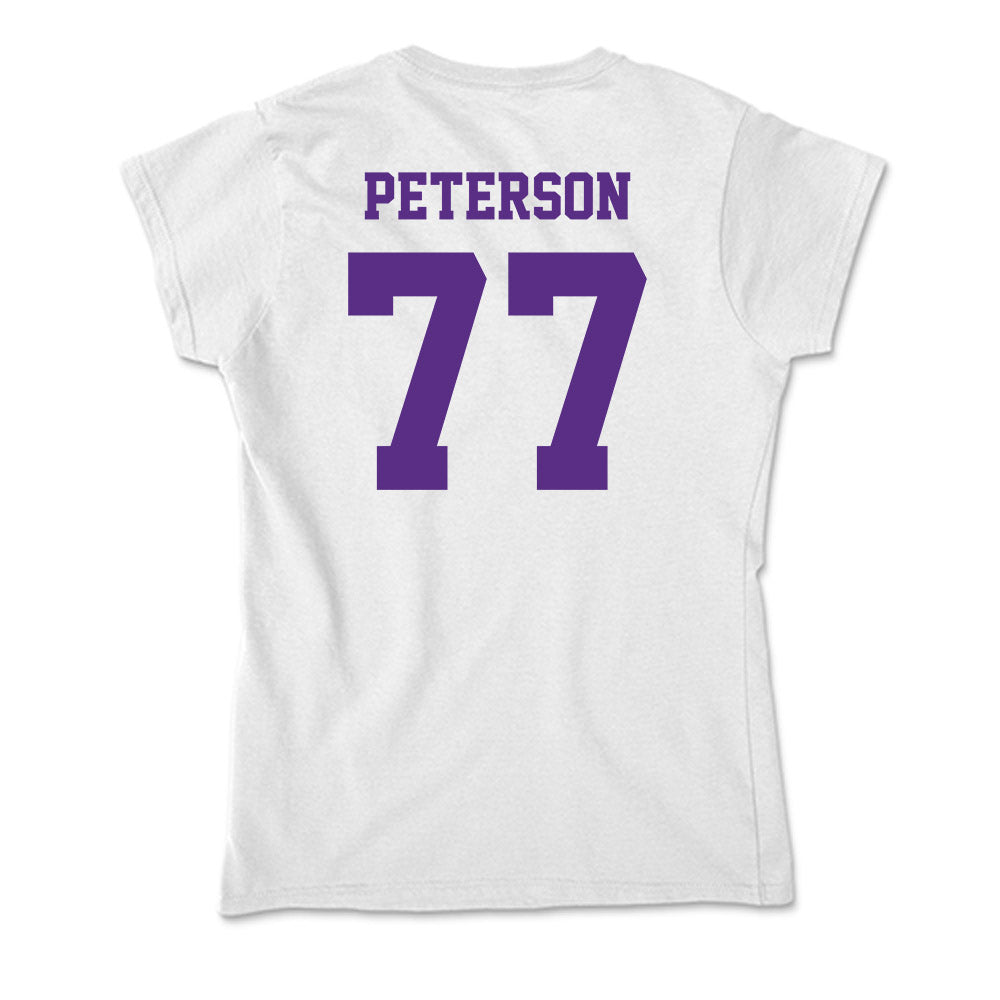 Furman - NCAA Football : Parker Peterson - Classic Shersey Soft Style Women’s T-Shirt-1