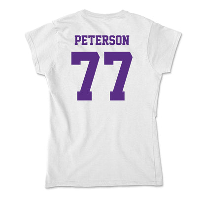 Furman - NCAA Football : Parker Peterson - Classic Shersey Soft Style Women’s T-Shirt-1